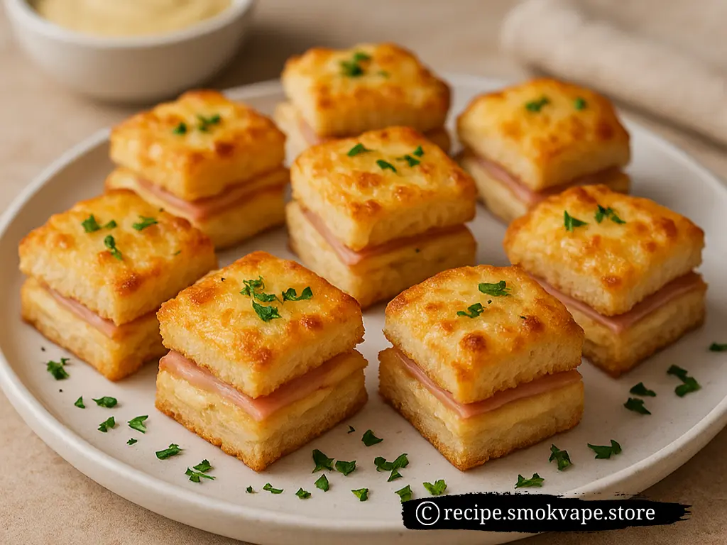 bite-sized appetizers for parties, no-fuss party appetizers, crowd-pleasing party snacks, creative party snacks, party snacks for any occasion, holiday party snack recipes, quick and easy party snacks, party snack ideas, party snacks, easy party snacks, puff pastry appetizers, fun snack ideas for gatherings, gourmet appetizers, appetizers, puff pastry appetizer, make-ahead snacks for parties, mini quiche recipe, mini croque madame, best snacks for parties, appetizer simple recipe, quick appetizer recipes